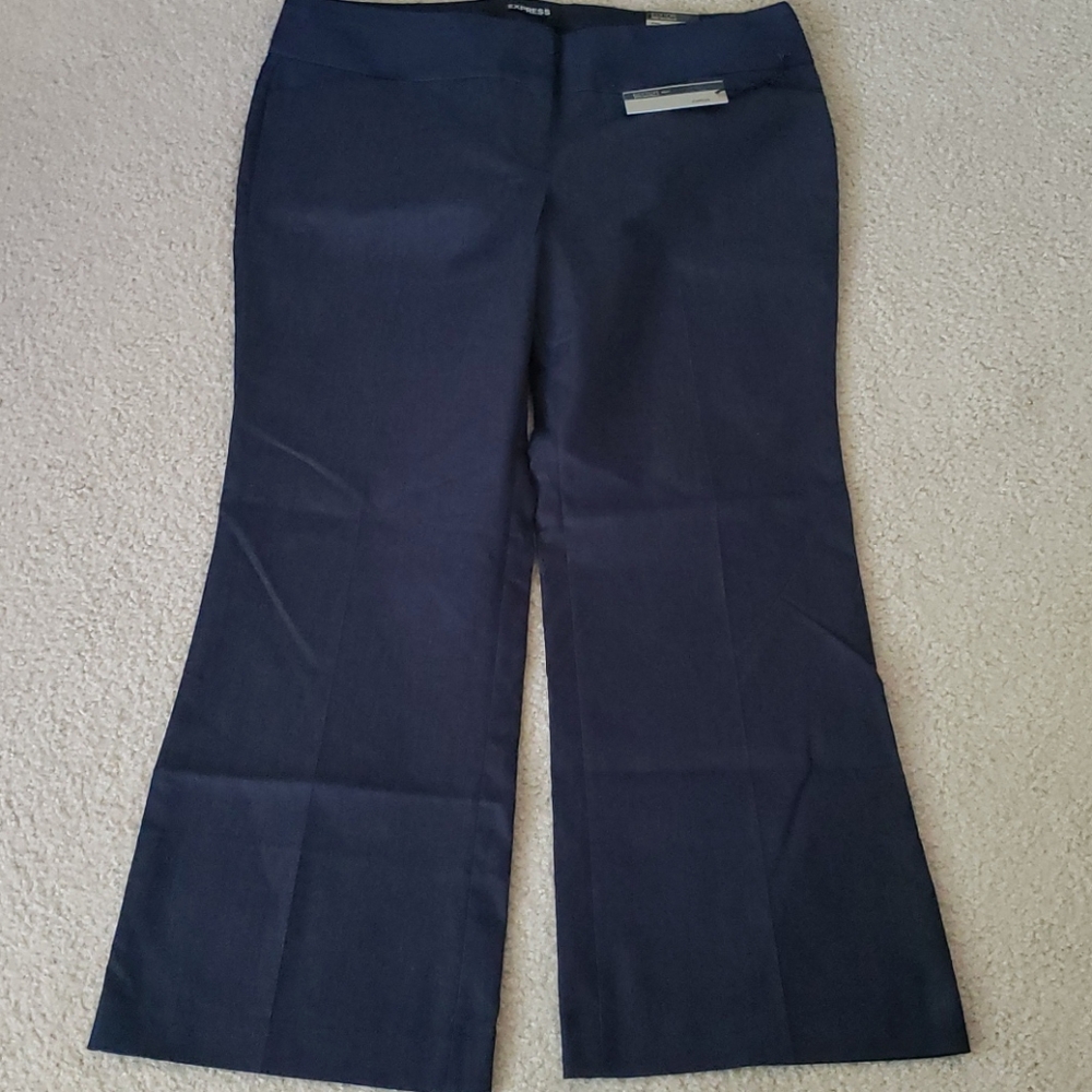 Express low rise wide leg pants